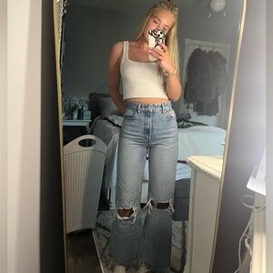High Waisted Zara Jeans